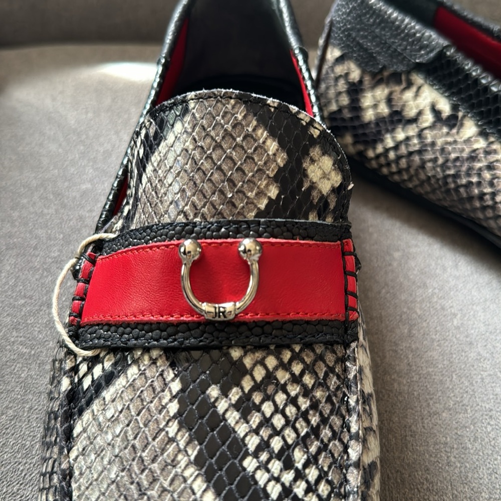John Richmond python embossed drivers - Picture 11 of 13